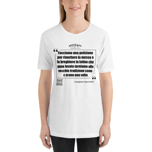 Maglietta Unisex - "Il poliglotta improvvisato" 2